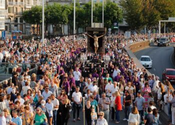 Vigo inicia la novena en honor al Cristo de la Victoria
