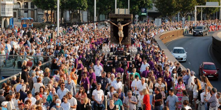 Vigo inicia la novena en honor al Cristo de la Victoria
