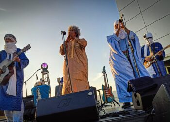 Blues del Sáhara en la ría de Vigo