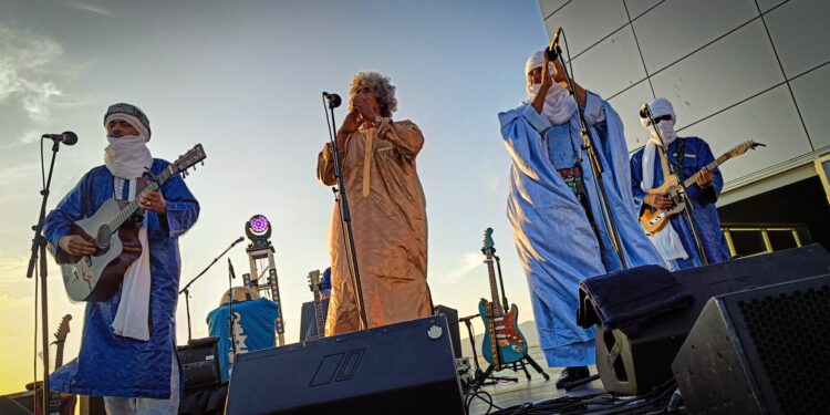 Blues del Sáhara en la ría de Vigo