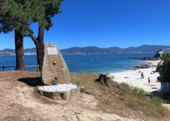 Triste recuerdo a orillas del mar de Vigo