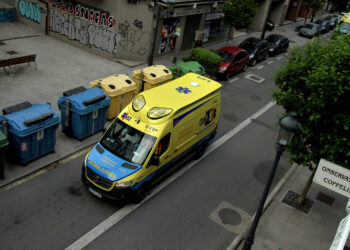 Sanidade publica los servicios mínimos de la huelga de ambulancias: 47 para el área sanitaria de Vigo