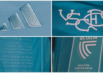 Así es la nueva camiseta del centenario del Celta: himno, Galicia y fusión de Vigo y Fortuna
