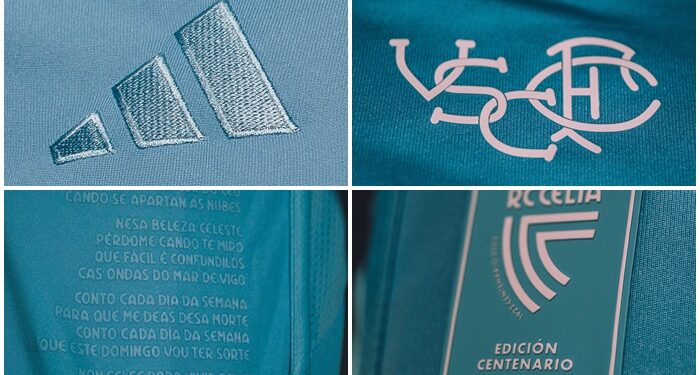 Así es la nueva camiseta del centenario del Celta: himno, Galicia y fusión de Vigo y Fortuna