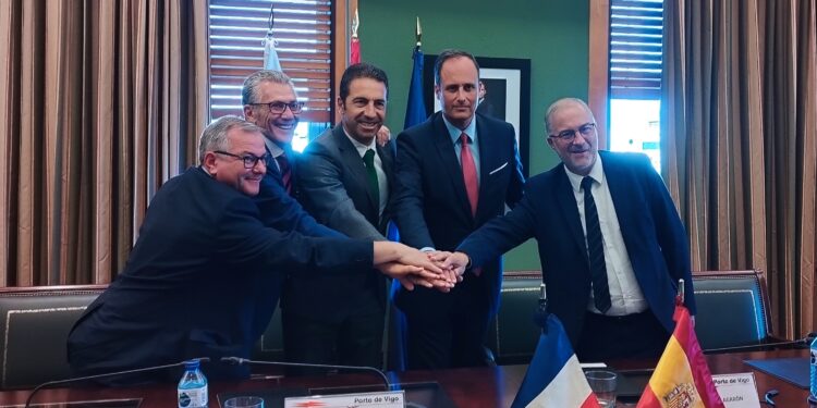 Los puertos de Vigo y Lorient firman un acuerdo de colaboración en materia pesquera
