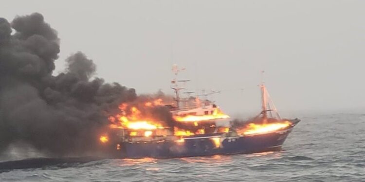 Llega a puerto en Irlanda la tripulación rescatada del ‘Nuevo San Juan’, que declarará ante las autoridades