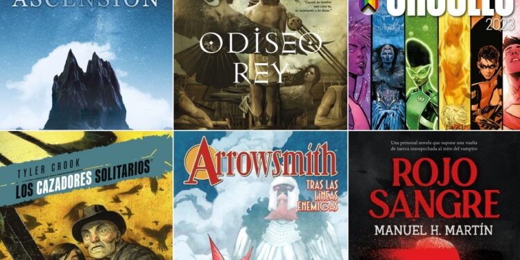 Diez novelas y cómics de aventuras publicados en junio que no te puedes perder