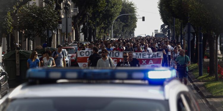 La CIG denuncia que la patronal del metal intenta “criminalizar” la huelga porque quiere “trabajadores sumisos”