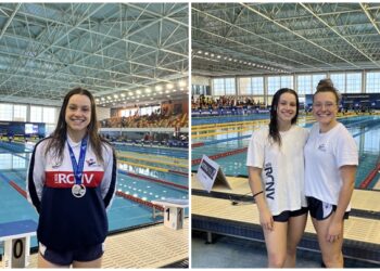 Julia Rodríguez, del RCN Vigo, medalla de plata en 200 mariposa en el Campeonato de España