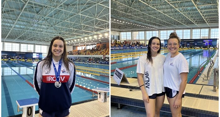 Julia Rodríguez, del RCN Vigo, medalla de plata en 200 mariposa en el Campeonato de España