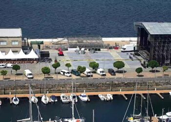 Zona de exclusión marítima, 14 cámaras y restricciones de acceso al muelle en el concierto de Duki en Vigo