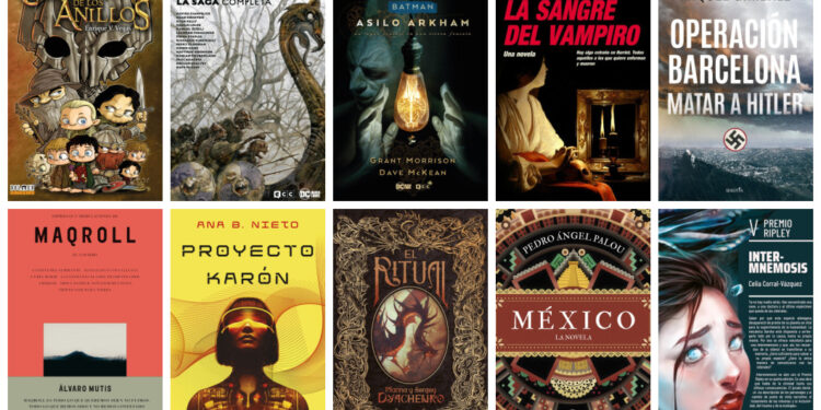 Diez novelas y cómics de aventuras publicados en julio que no te puedes perder