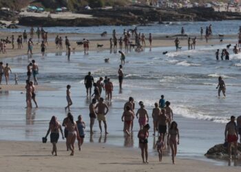 Activado el aviso naranja por altas temperaturas en trece municipios del área metropolitana de Vigo