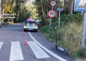 Da positivo en drogas cuando circulaba en patinete eléctrico por una vía interurbana: multa de 1.200 euros