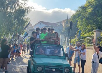 Recibimiento al Club de Piragüismo Río Verdugo Pontesampaio tras sus buenos resultados en el campeonato de España
