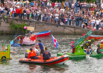 Nigrán celebra este domingo ‘Flota como poidas’, su particular versión del juego ‘Hundir la flota’