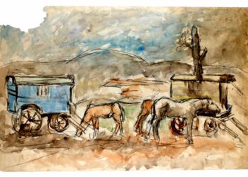 La Fundación Laxeiro expone por primera vez siete obras sobre papel, a lápiz, carboncillo y acuarela, de la época adolescente del artista gallego. Entre este jueves 3 de agosto y el 15 de octubre, la fundación ubicada en Vigo expondrá las obras, datadas a finales de los años veinte y principios de los años treinta, bajo el título 'Laxeiro, paisajes de adolescencia'. CULTURA FUNDACIÓN LAXEIRO