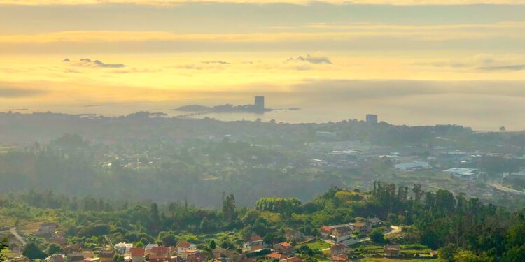 Vigo a vista de pájaro