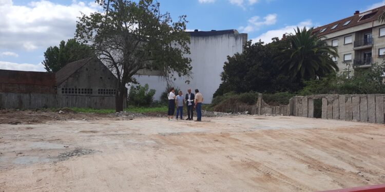 O Porriño habilita un nuevo aparcamiento en el casco urbano con capacidad para cien vehículos