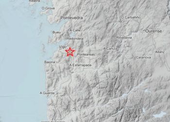 Un temblor de tierra de magnitud 2.2 con epicentro en Mos se deja sentir también en Vigo