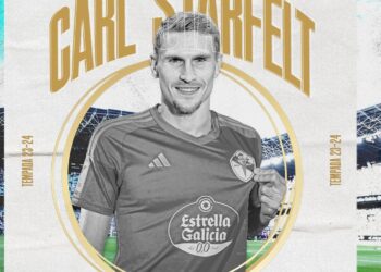 El Celta anuncia el fichaje del central sueco Carl Starfelt, que firma por cuatro temporadas