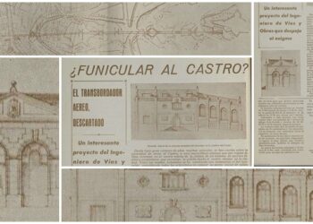 El proyecto de un funicular a O Castro