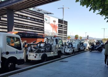 La grúa de Vigo sube su tarifa hasta los 145 euros e incorpora una tasa para bicis y patinetes eléctricos