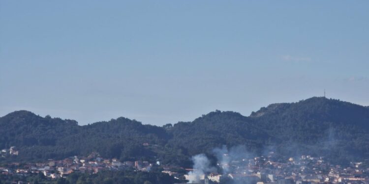 Extinguido el incendio declarado en la antigua guardería de Massó