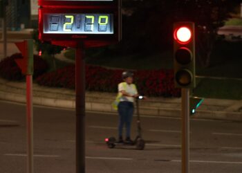 Vigo roza los 27ºC de madrugada tras vivir el día más caluroso del año