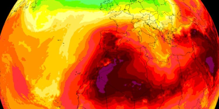 La mayor lengua de aire cálido ya está aquí: así llegará la ola de calor a Vigo