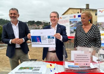 Empiezan las obras para unir con rampas mecánicas Ramón Nieto, el centro de salud de Lavadores y el Fonte Escura
