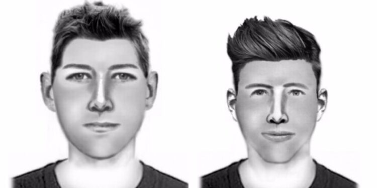 La Guardia Civil difunde los retratos robot de los presuntos autores de la violación de una joven en O Porriño