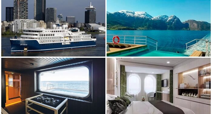 El exclusivo «SH Diana» llega a Vigo tras un fondeo inédito: así es el nuevo Swan Hellenic