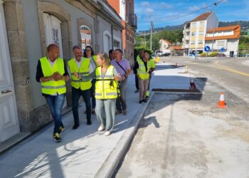 La Xunta concluirá a final de año las reformas en las calles Buenos Aires y Progreso de O Porriño