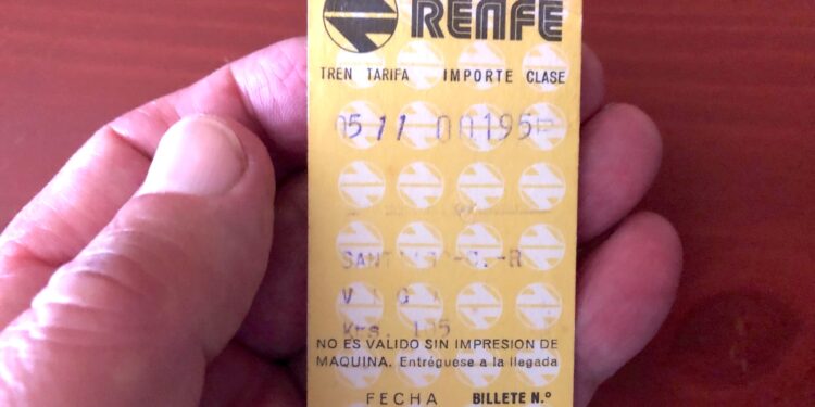 Aquel ferrobús entre Vigo y Santiago