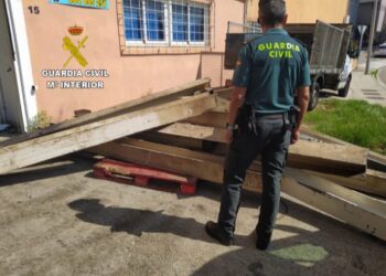 Detenidos en Baiona dos vigueses por tres robos con fuerza en los que hicieron con 5 toneladas de metal