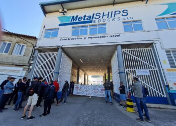Metalships, con la plantilla en huelga indefinida, confía en una «inmediata» vuelta al trabajo en el astillero