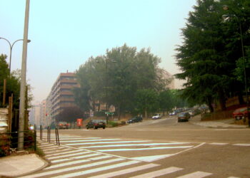 Cuando no existía la rotonda del Bicentenario