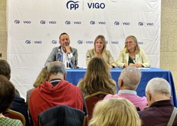Tapias arenga al PP de Vigo para llevar al partido a la quinta mayoría absoluta en Galicia