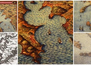 Los mapas de la ría de Vigo para el Rey Planeta