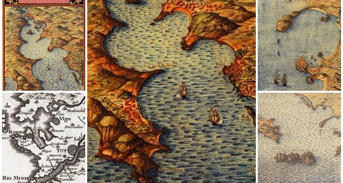 Los mapas de la ría de Vigo para el Rey Planeta