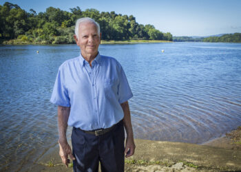 Tomiño homenaxea a Pepe Coruto, un sabio do río Miño