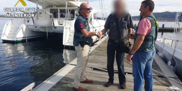 Recuperado en Baiona un catamarán de más de 450.000 euros sustraído en Portugal
