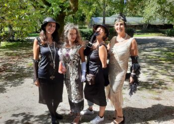 El Balneario de Mondariz acoge la primera cena temática a partir de un juego de rol en vivo