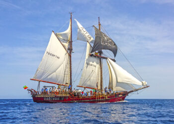 La goleta «Atyla» prepara su desembarco en Moaña: horarios y rutas por la ría de Vigo