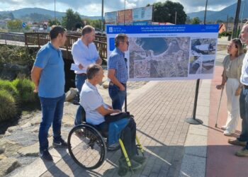 Concluyen en Baiona las obras para reducir el riesgo de inundación en la desembocadura del río Groba