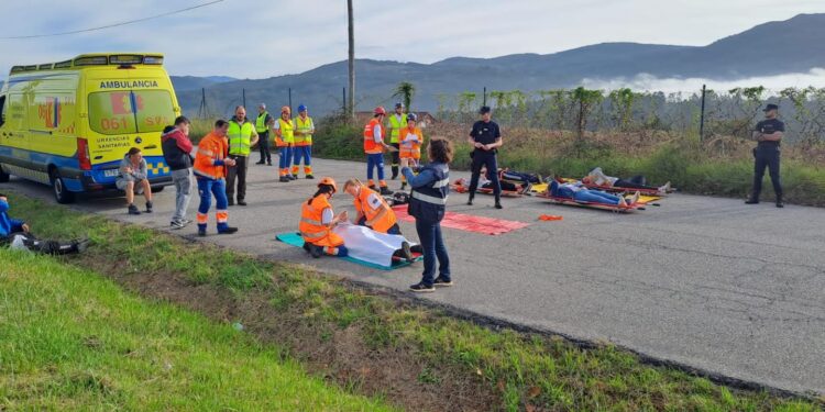 El aeropuerto de Vigo, escenario de un simulacro de accidente aéreo con 12 muertos y 28 heridos