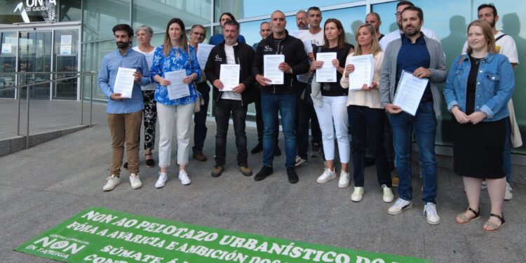 Presentan 4.000 alegaciones contra la declaración de interés autonómico del proyecto del Celta en Mos