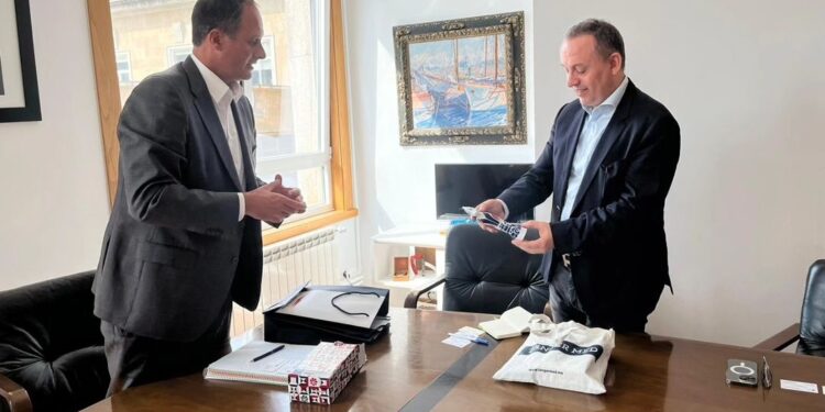 Una delegación de Tánger Med visita el puerto de Vigo