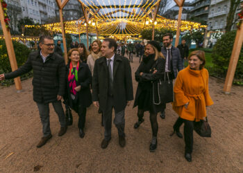 Caballero sostiene ahora que las estadísticas de la Navidad de Vigo no cuentan personas, sino visitas